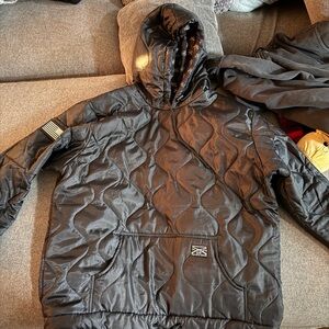 Grunt Style Charcoal Quilted Jacket